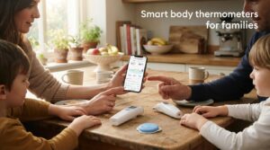 Smart body thermometers for families