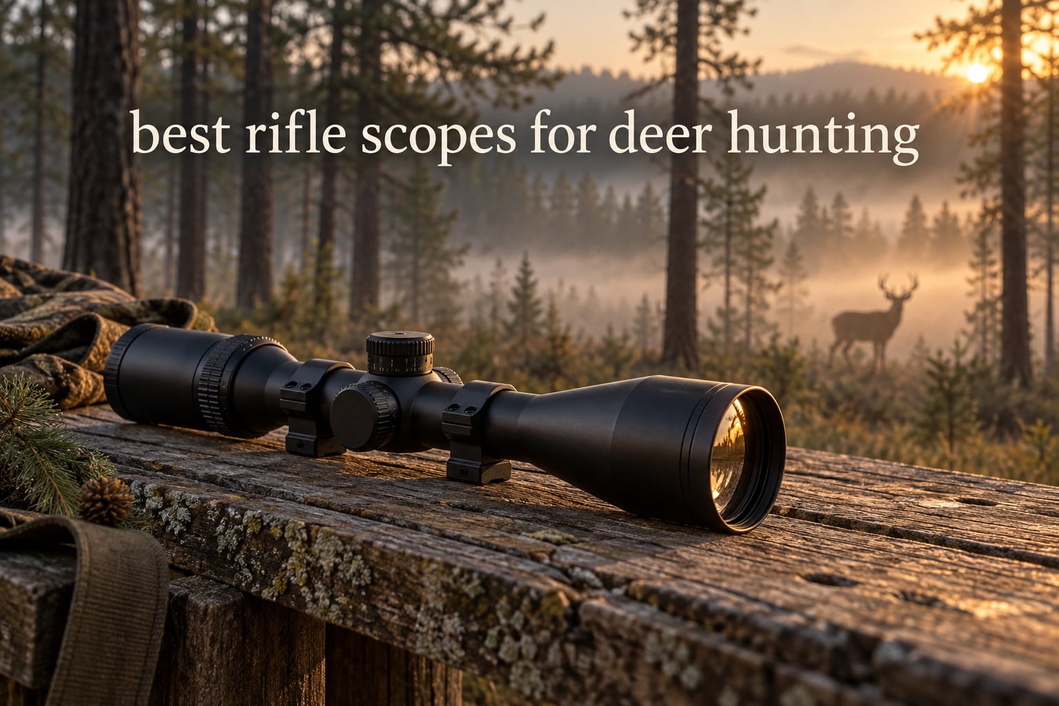best rifle scopes for deer hunting