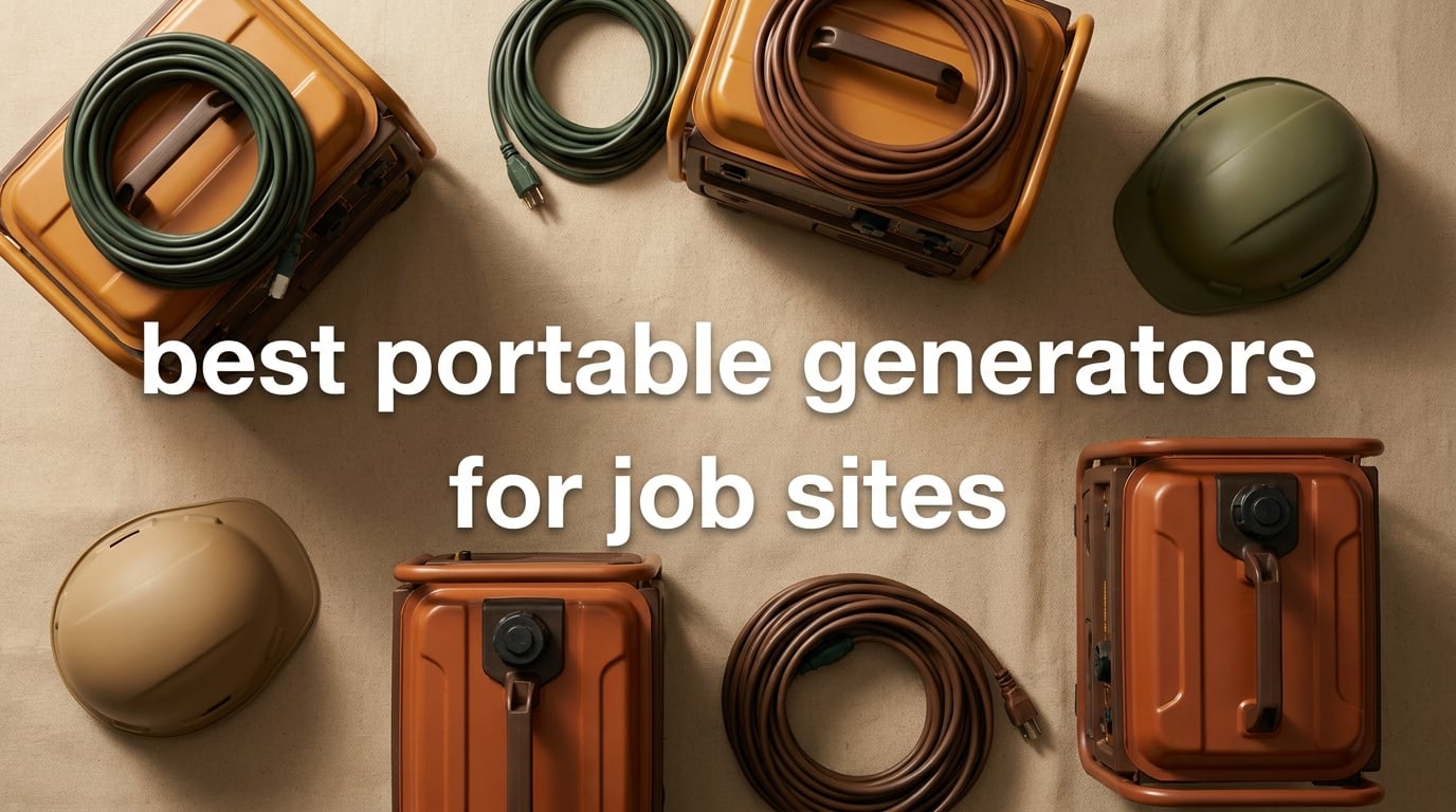 best portable generators for job sites