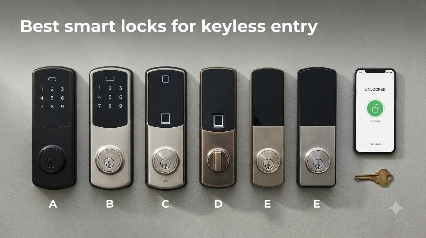 Best smart locks for keyless entry