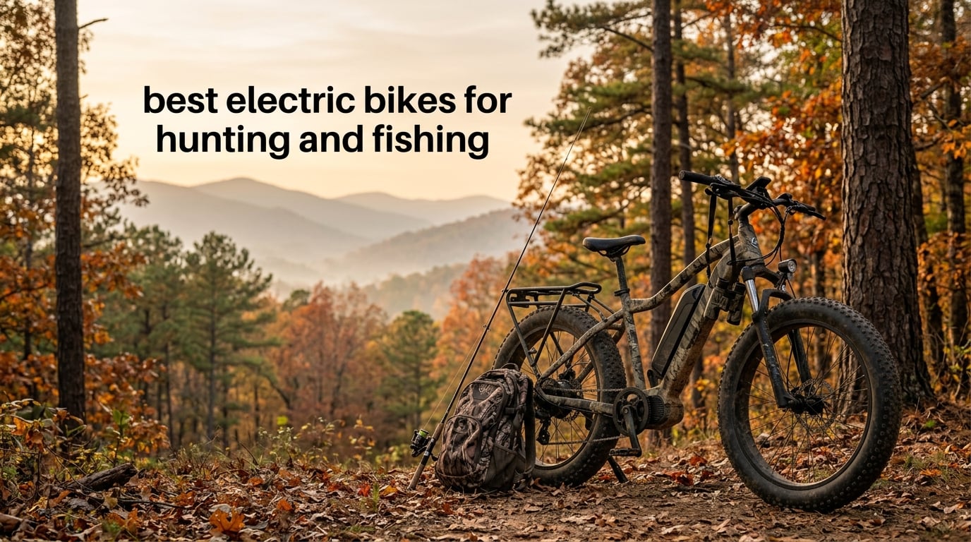 best electric bikes for hunting and fishing