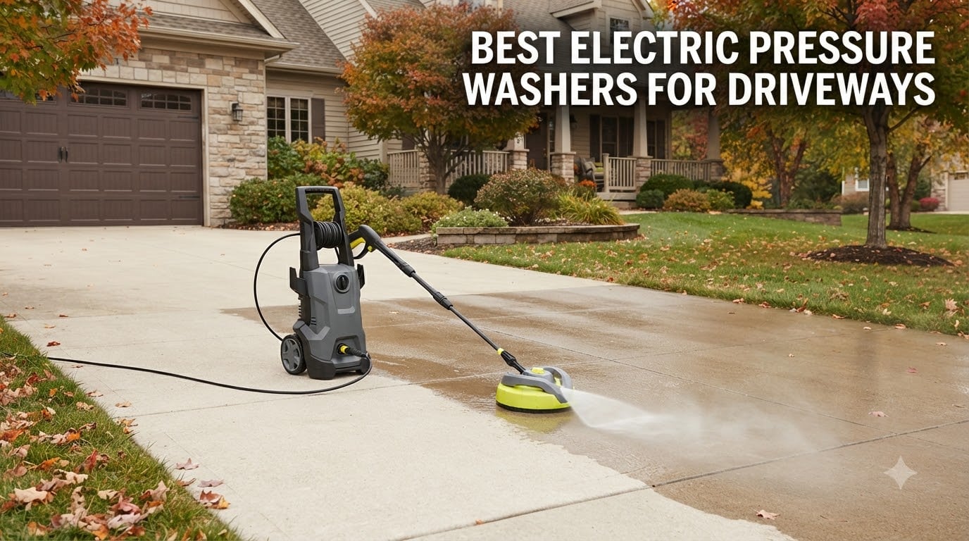 Best electric pressure washers for driveways
