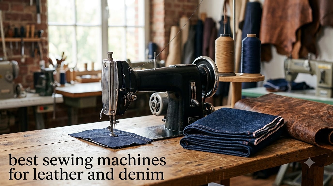 best sewing machines for leather and denim