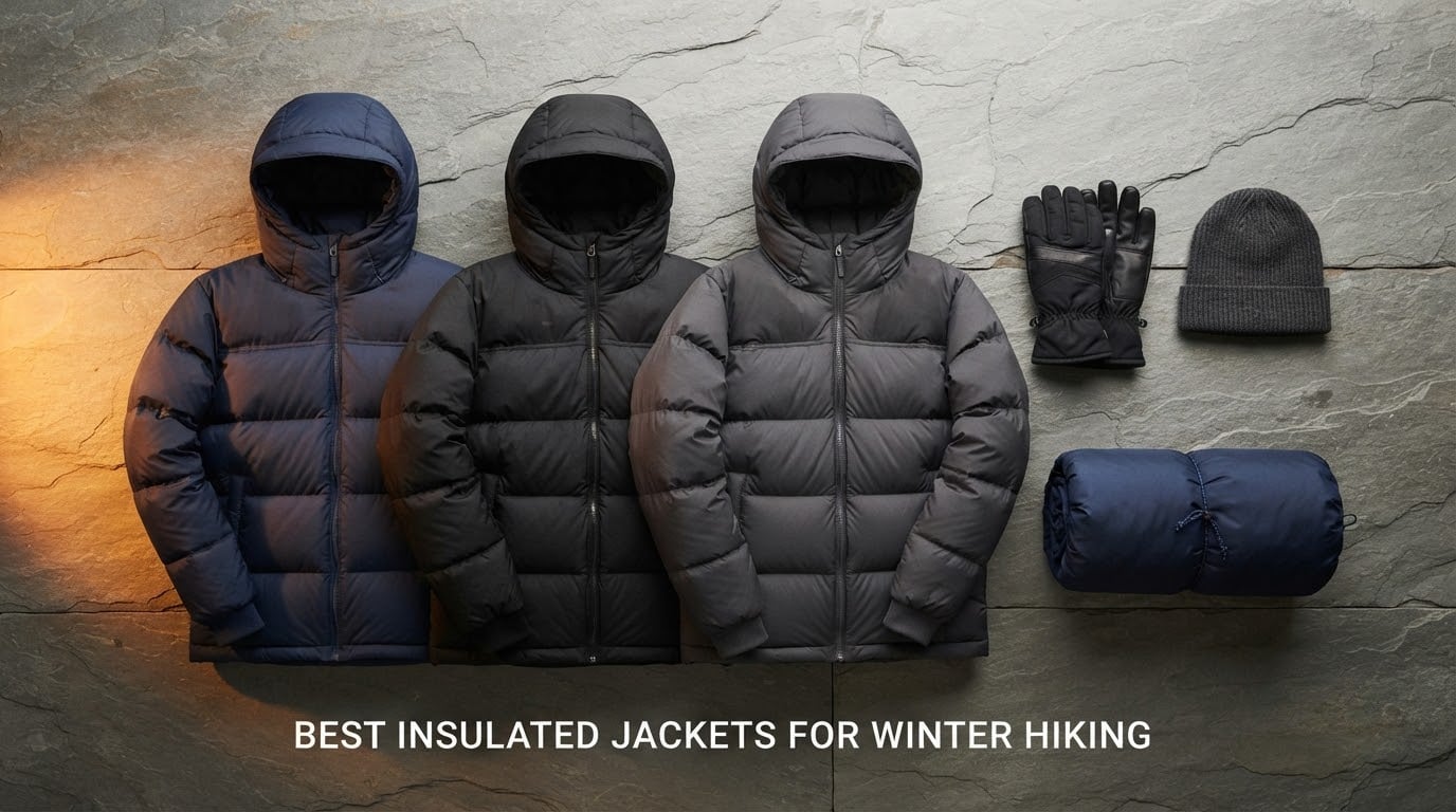 best insulated jackets for winter hiking
