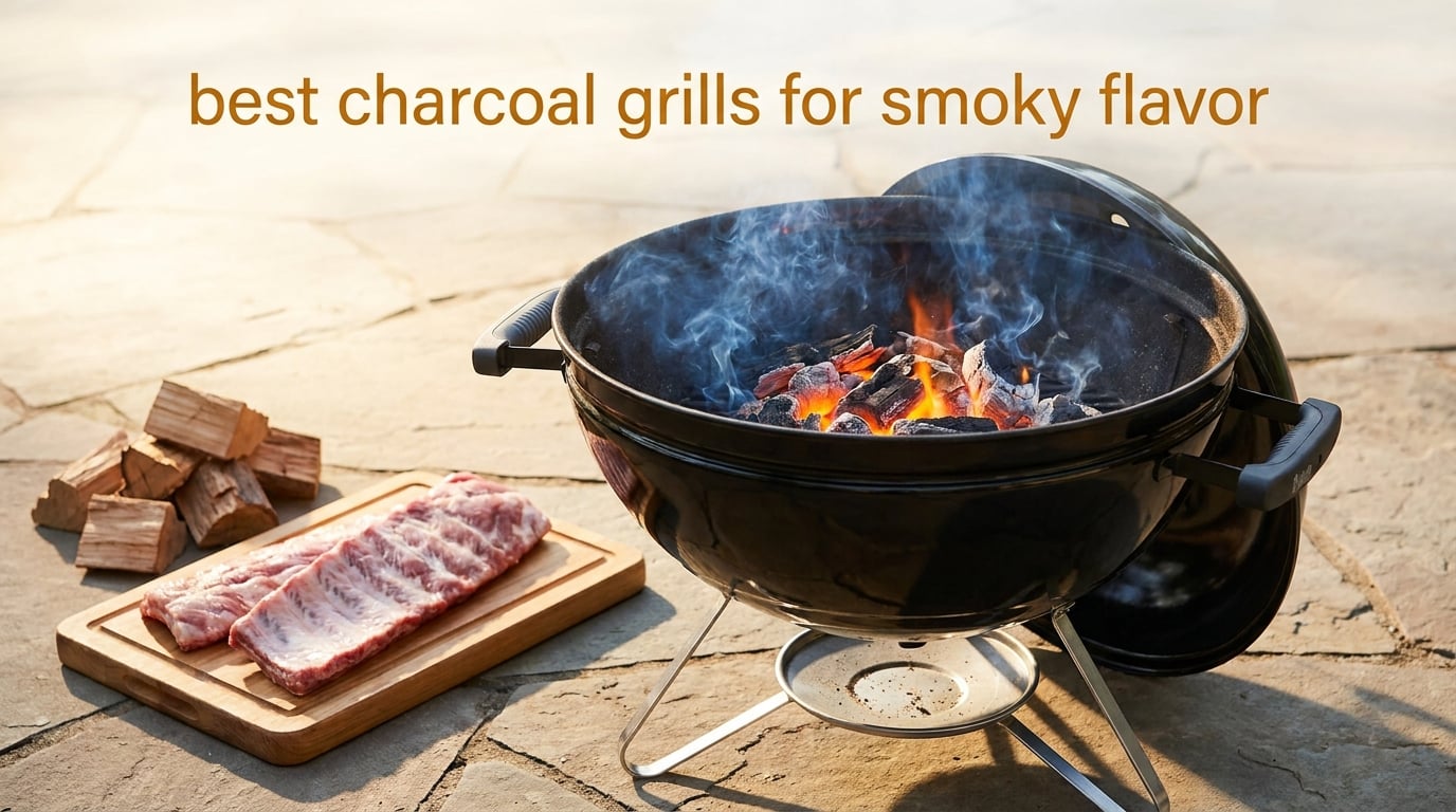 best charcoal grills for smoky flavor