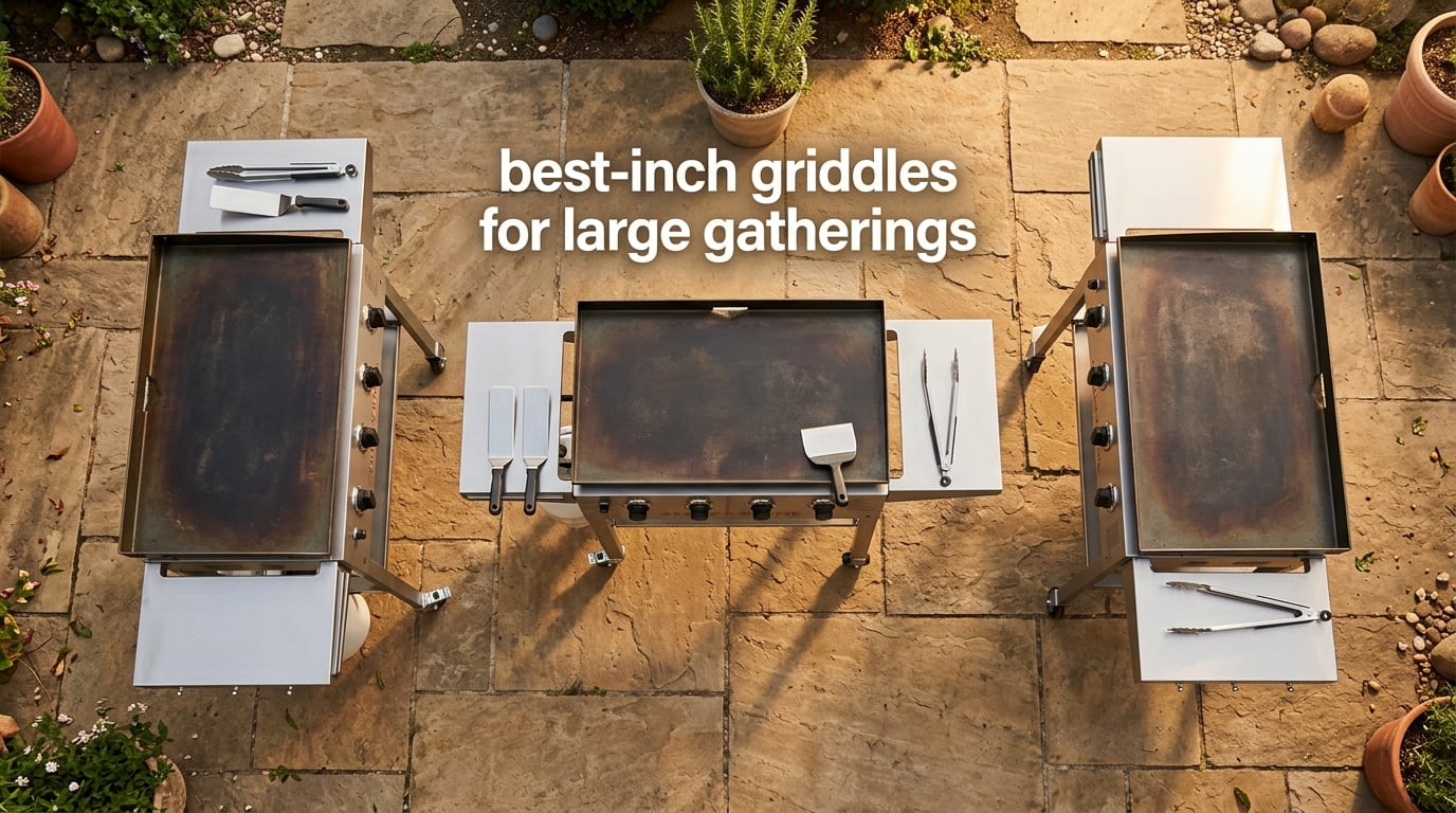 best 36-inch griddles for large gatherings