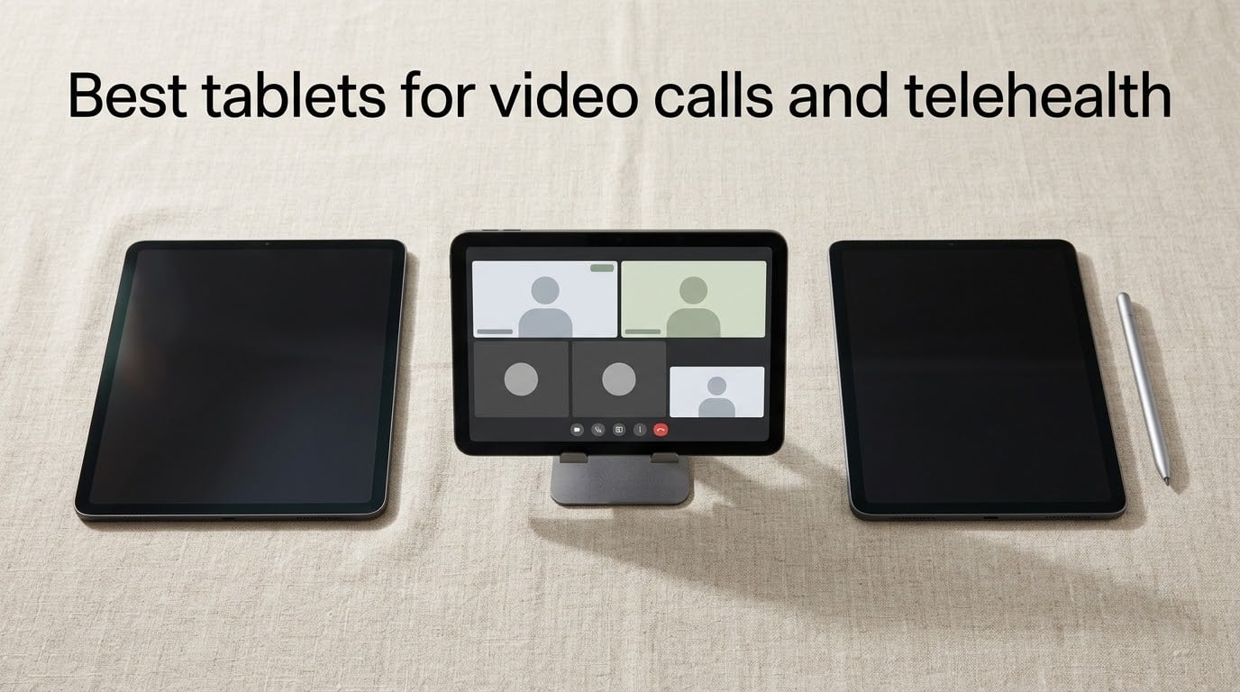 Best tablets for video calls and telehealth