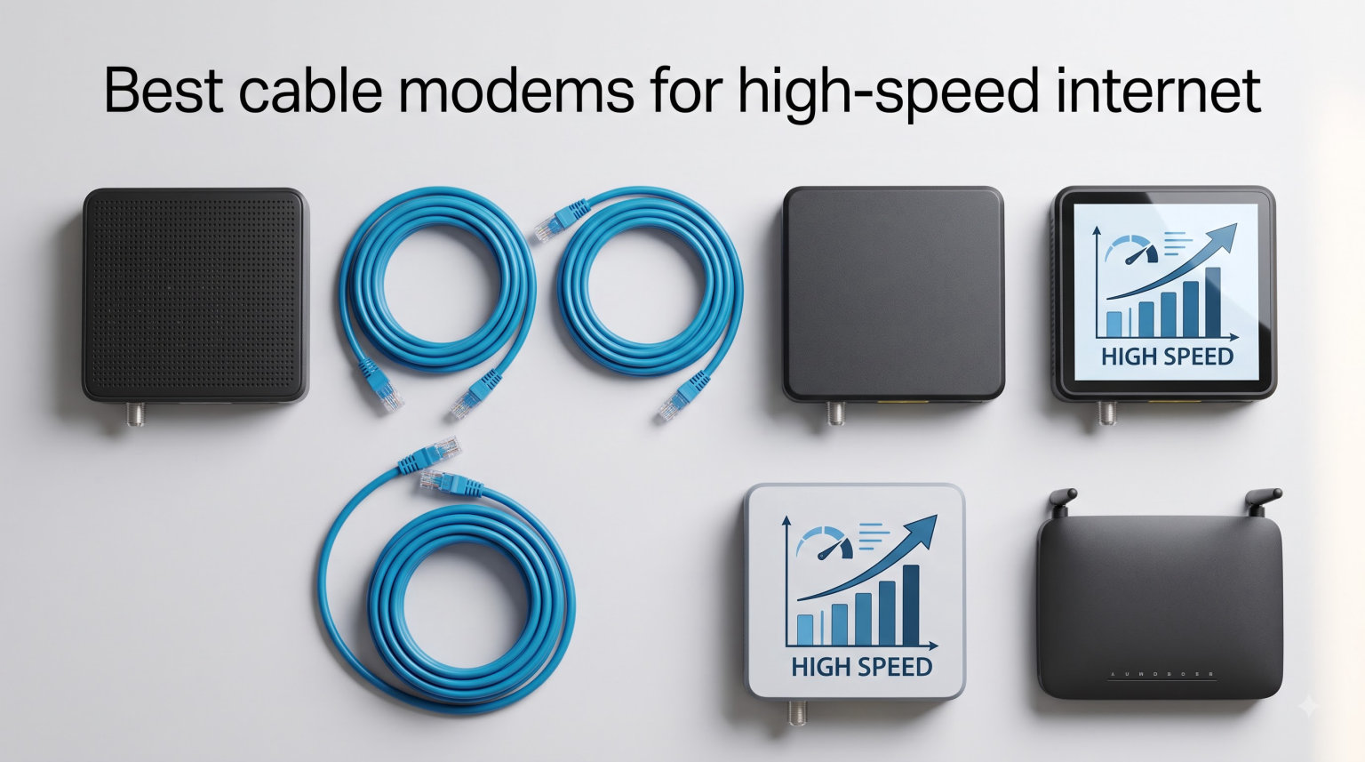Best cable modems for high-speed internet
