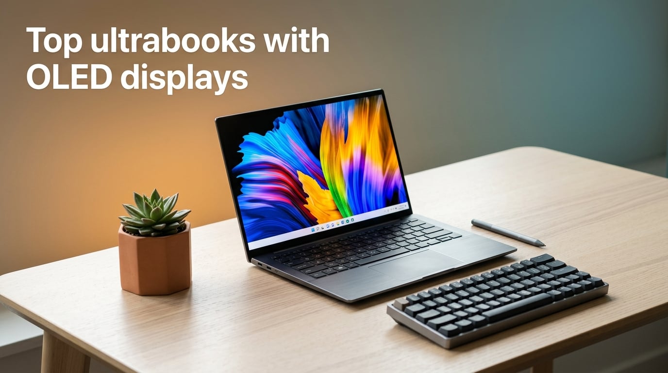 Top ultrabooks with OLED displays