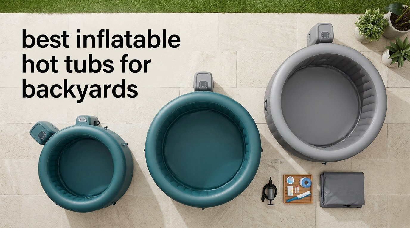 best inflatable hot tubs for backyards