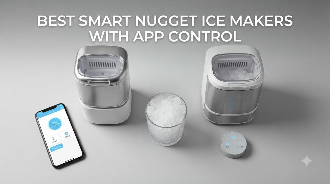 Best smart nugget ice makers with app control