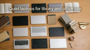 Quiet laptops for library and office use
