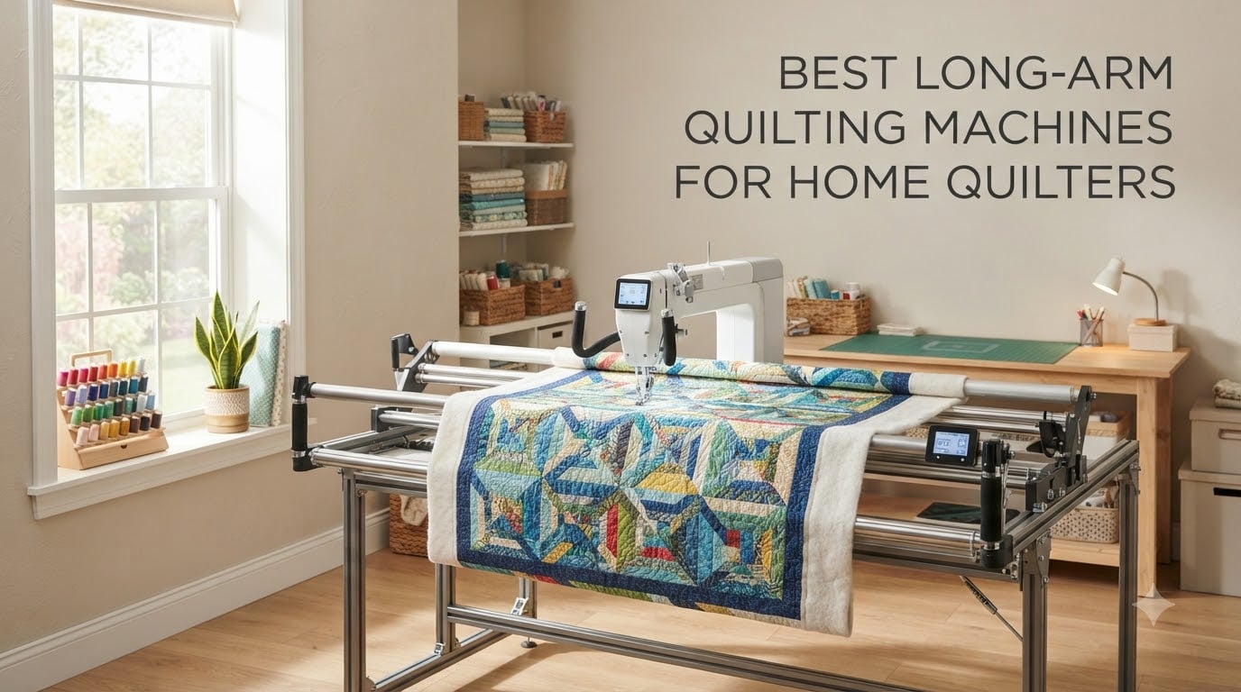 best long-arm quilting machines for home quilters