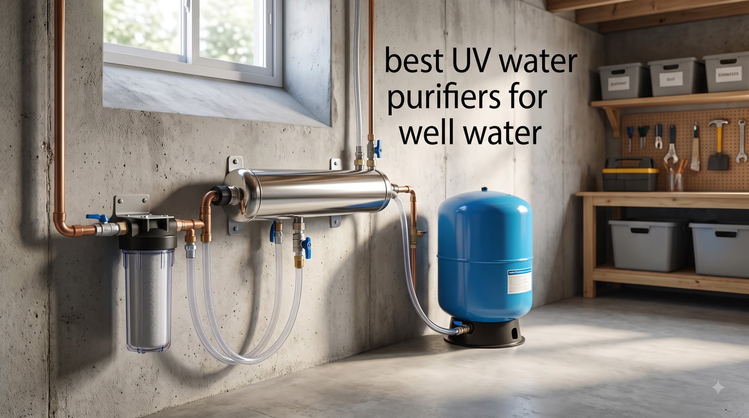 best UV water purifiers for well water