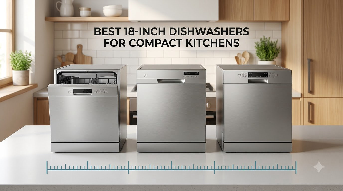 best 18-inch dishwashers for compact kitchens