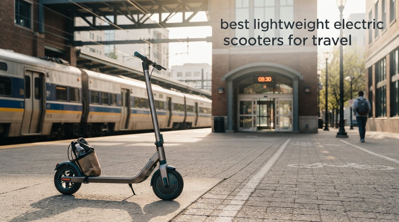 best lightweight electric scooters for travel