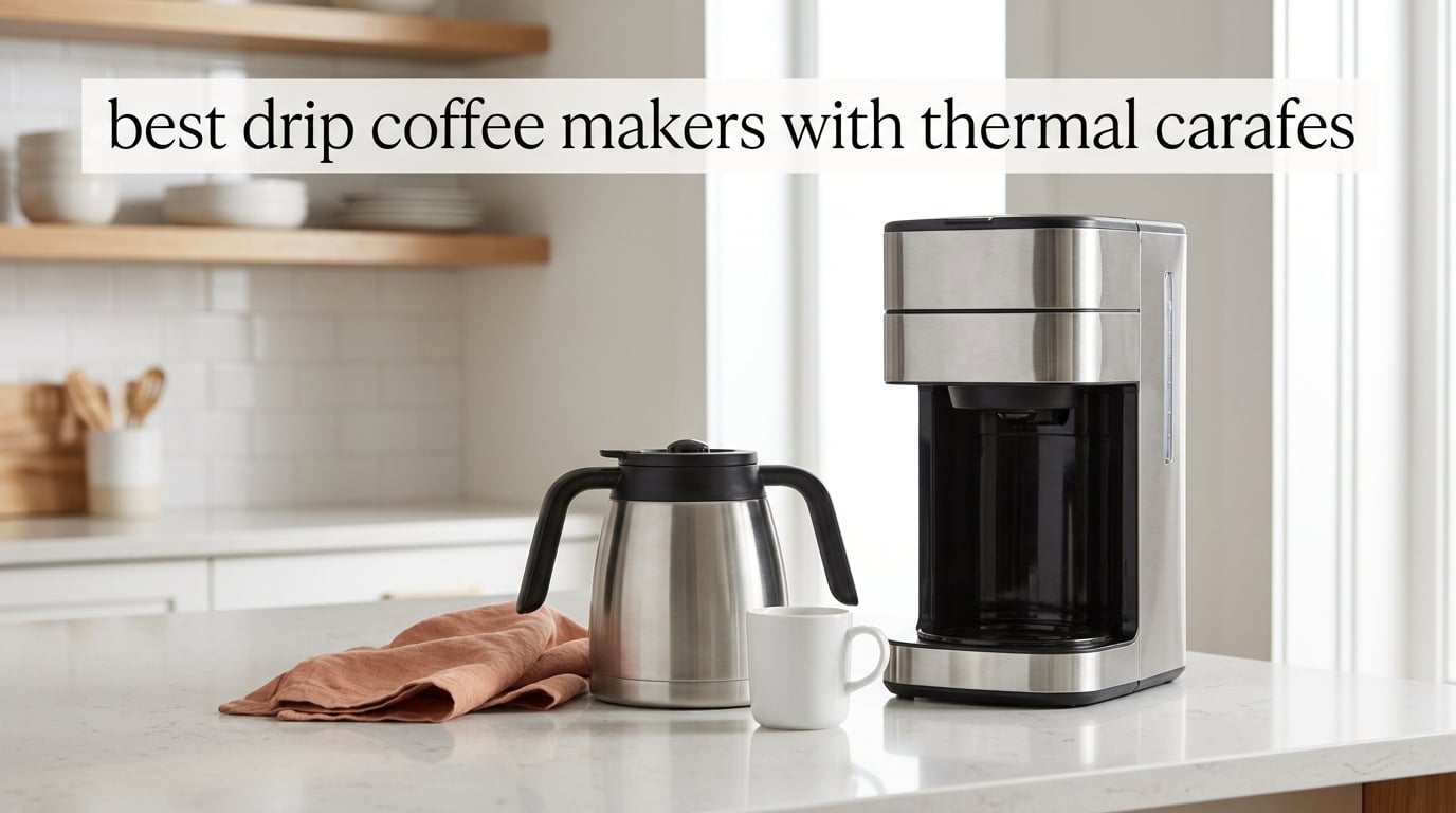 best drip coffee makers with thermal carafes