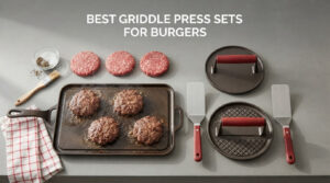 best griddle press sets for burgers