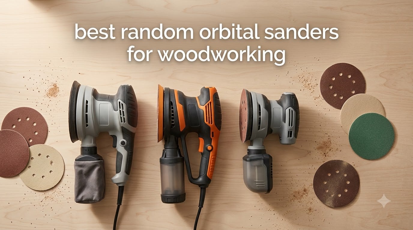 best random orbital sanders for woodworking