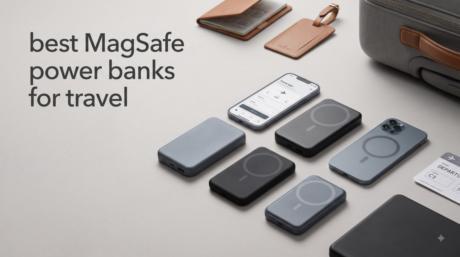 best MagSafe power banks for travel