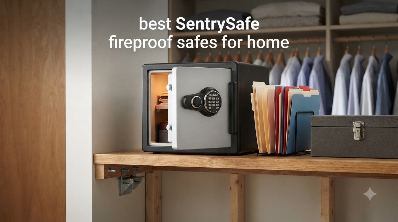 best SentrySafe fireproof safes for home