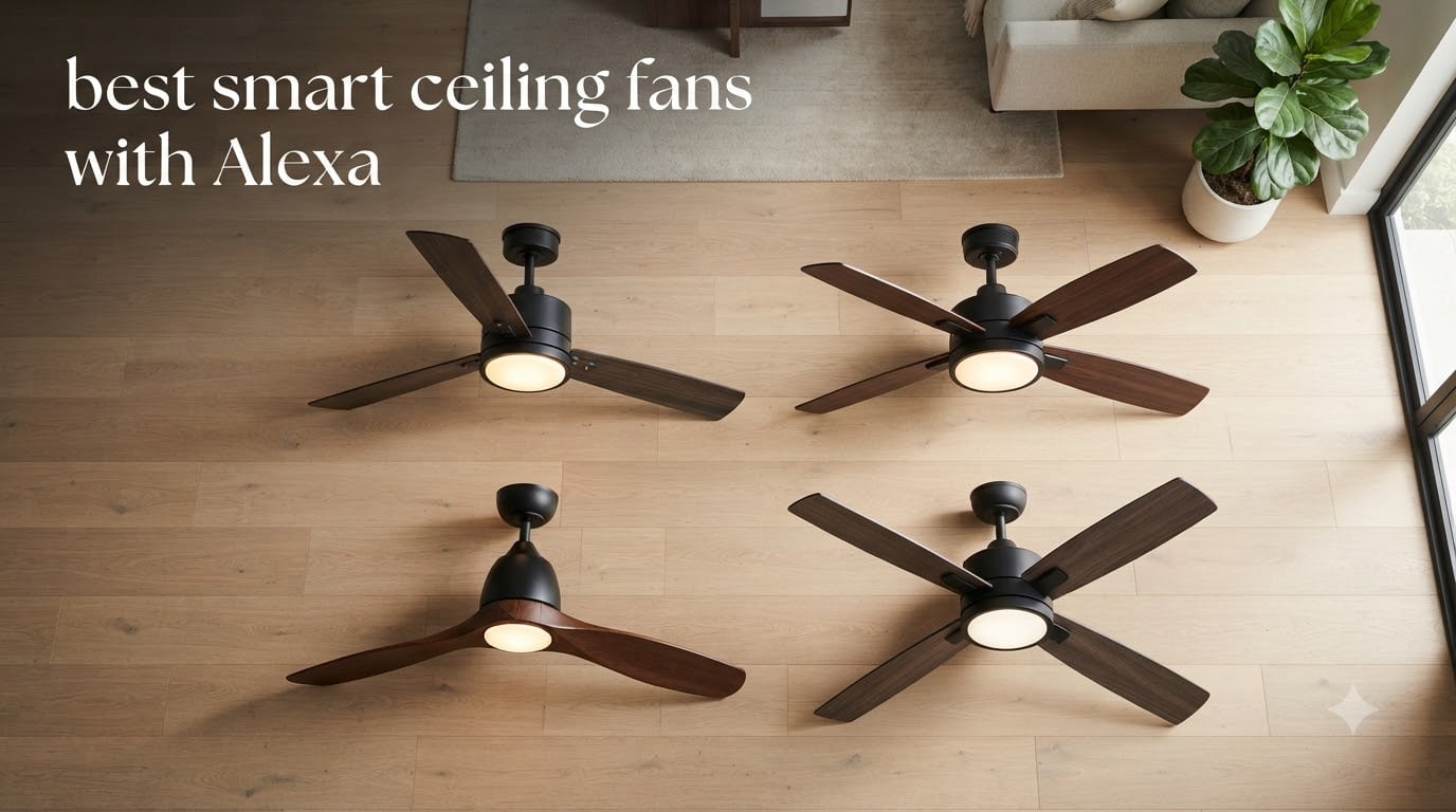 best smart ceiling fans with Alexa
