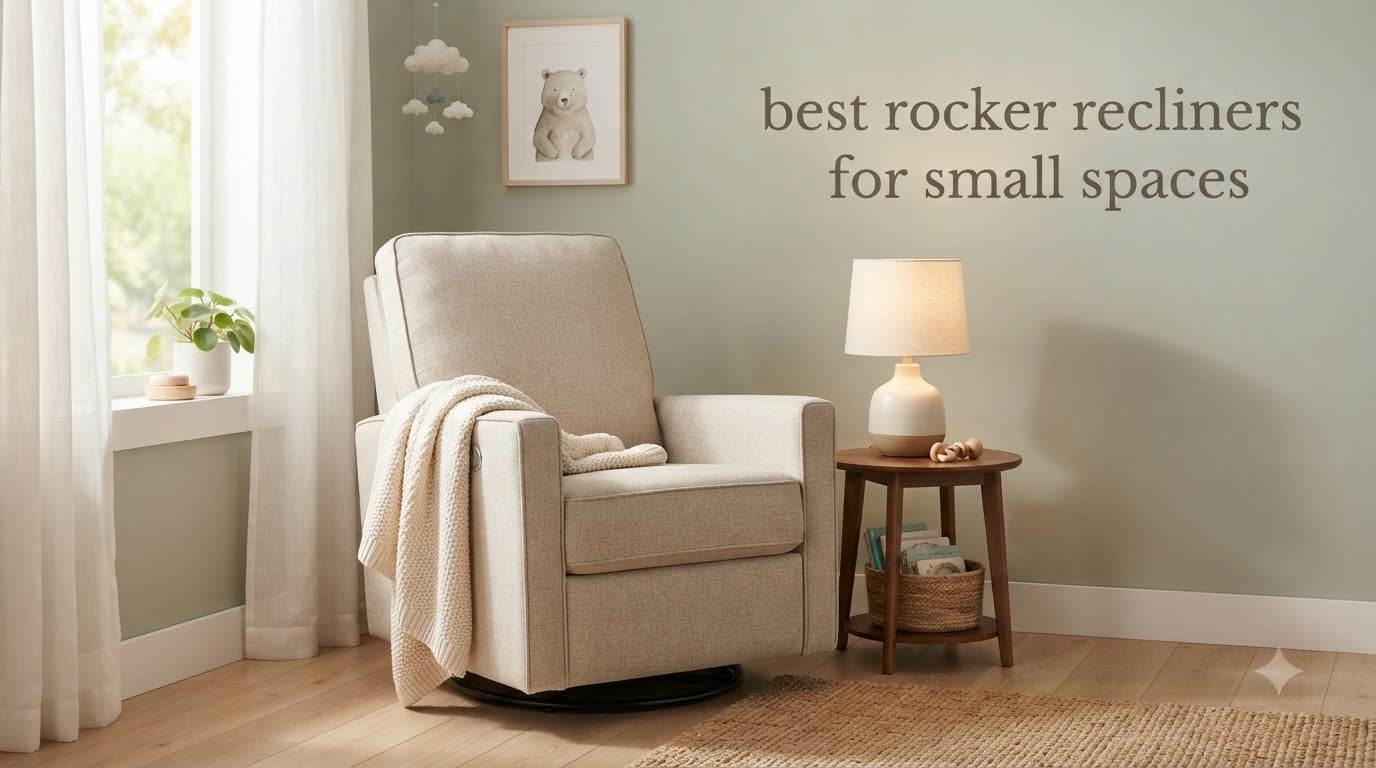 best rocker recliners for small spaces