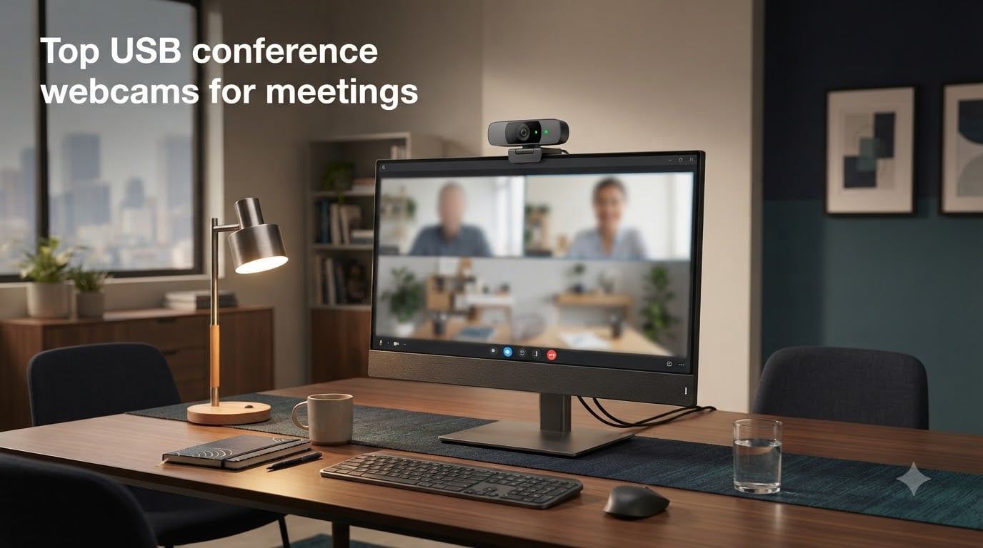 Top USB conference webcams for meetings