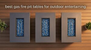 best gas fire pit tables for outdoor entertaining
