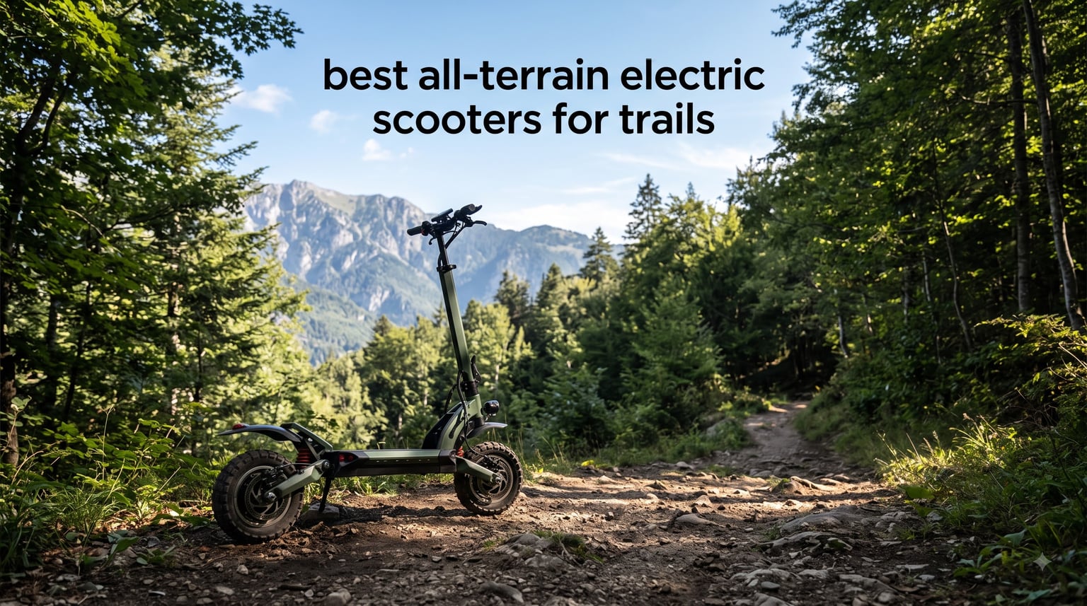 best all-terrain electric scooters for trails