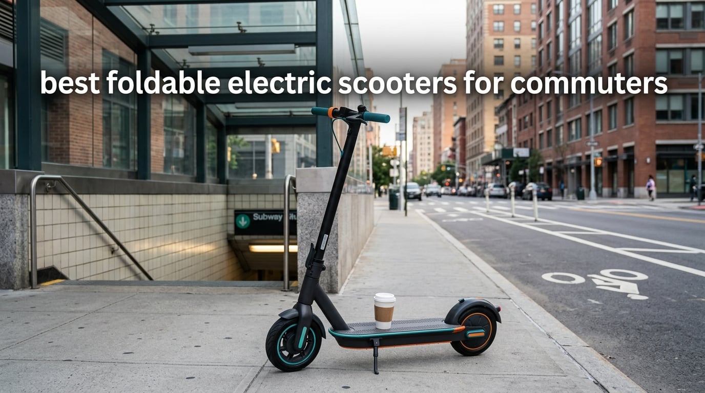 best foldable electric scooters for commuters