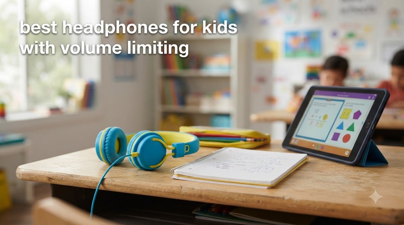best headphones for kids with volume limiting