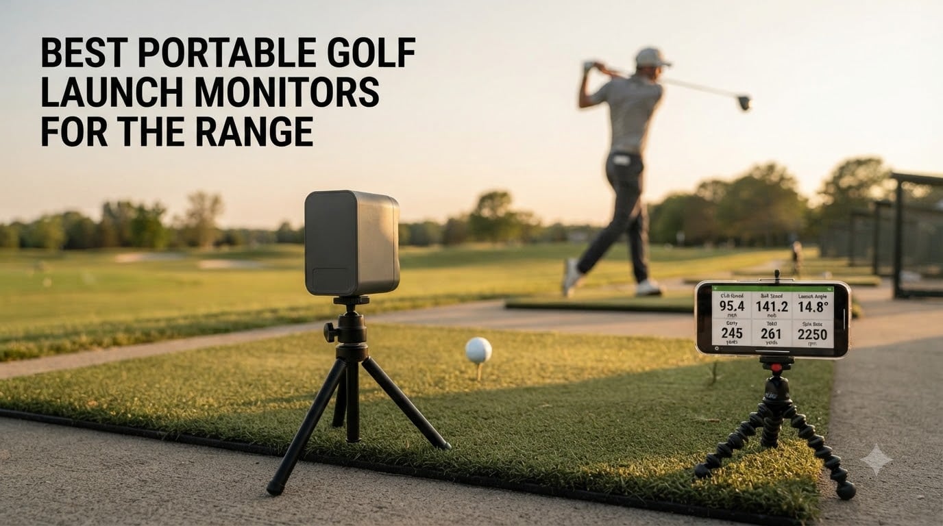 best portable golf launch monitors for the range