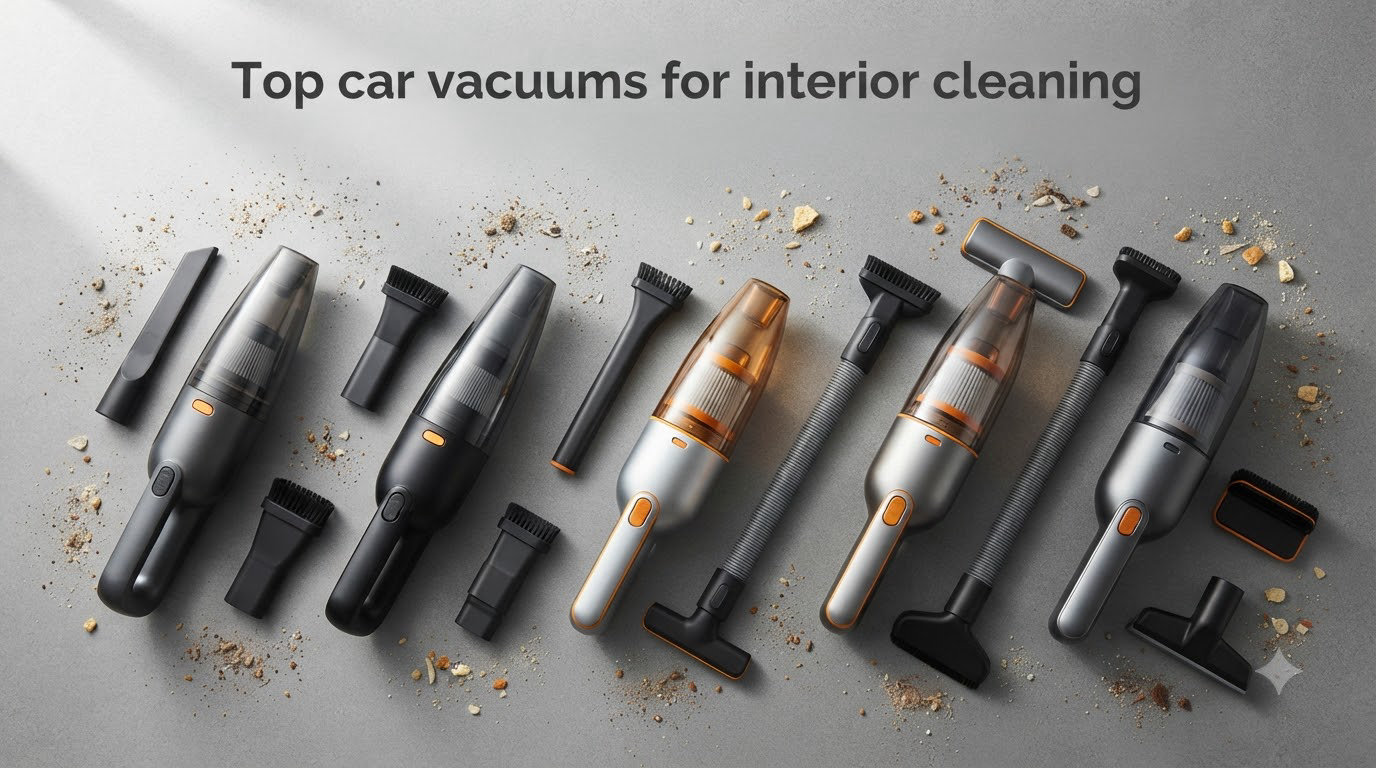 Top car vacuums for interior cleaning