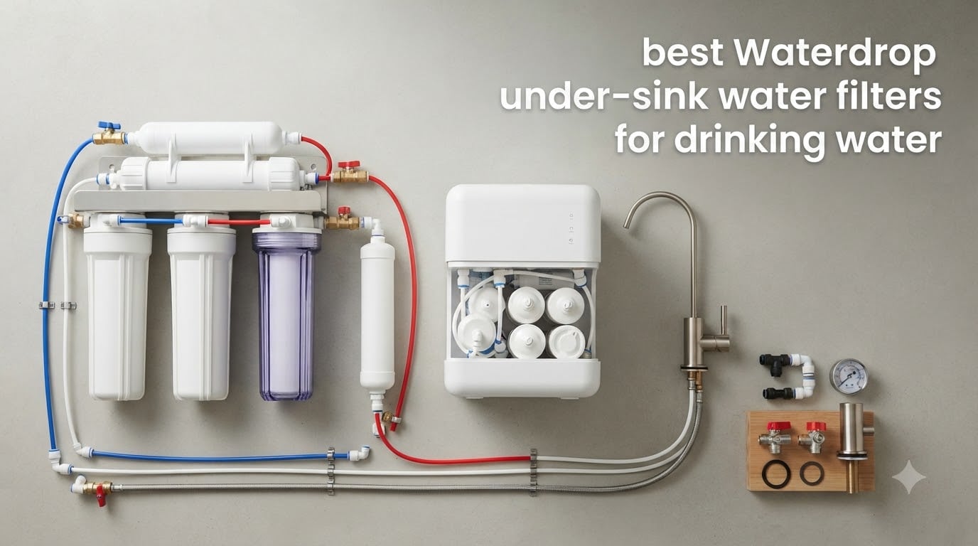 best Waterdrop under-sink water filters for drinking water