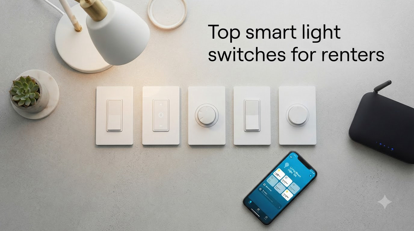 Top smart light switches for renters