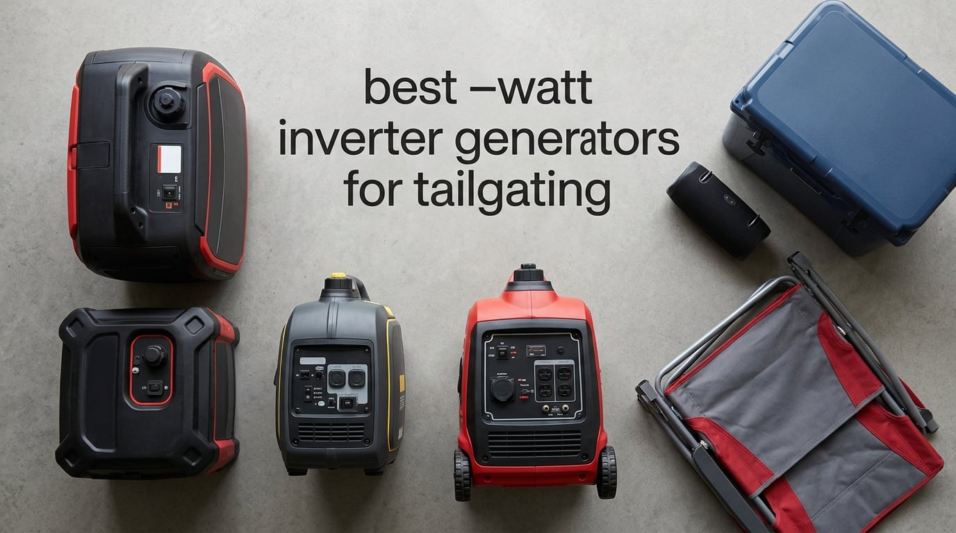 best 2000-watt inverter generators for tailgating