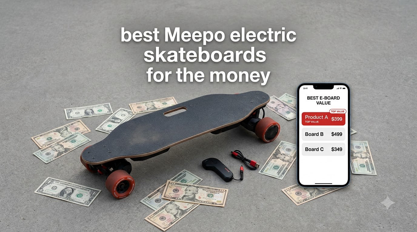 best Meepo electric skateboards for the money