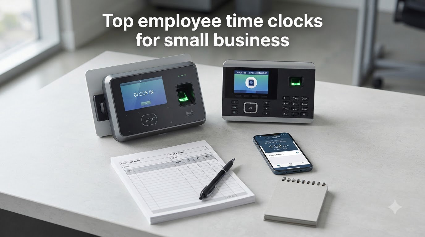 Top employee time clocks for small business