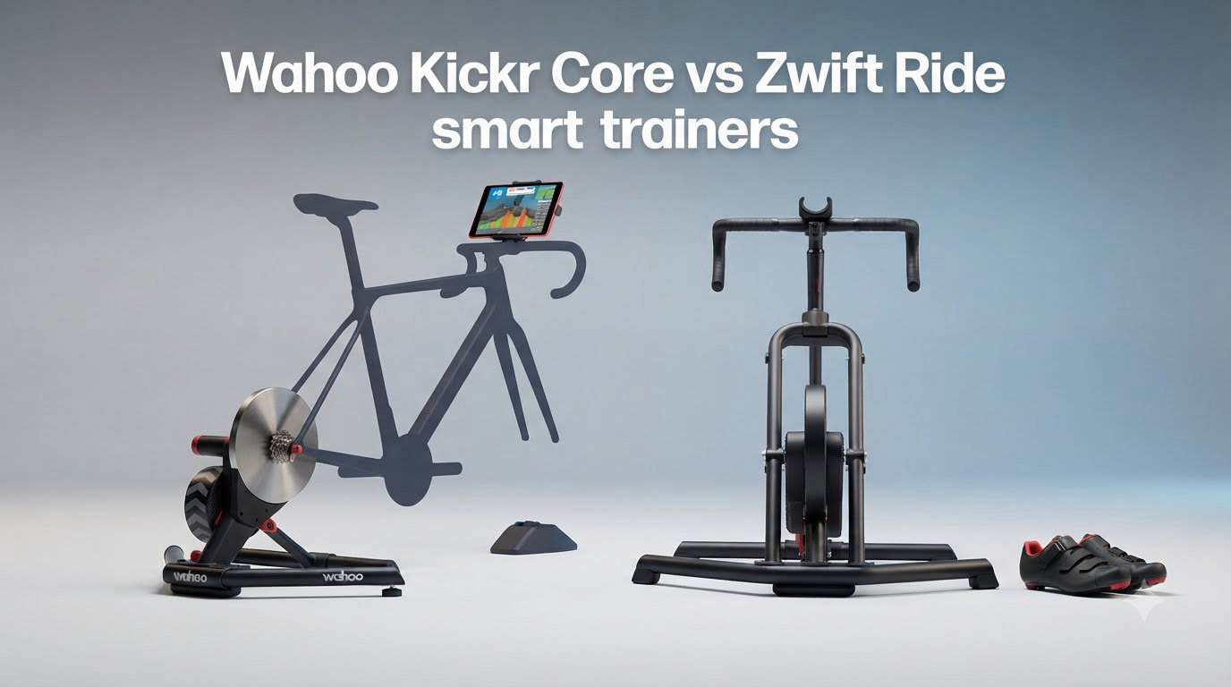 Wahoo Kickr Core vs Zwift Ride smart trainers