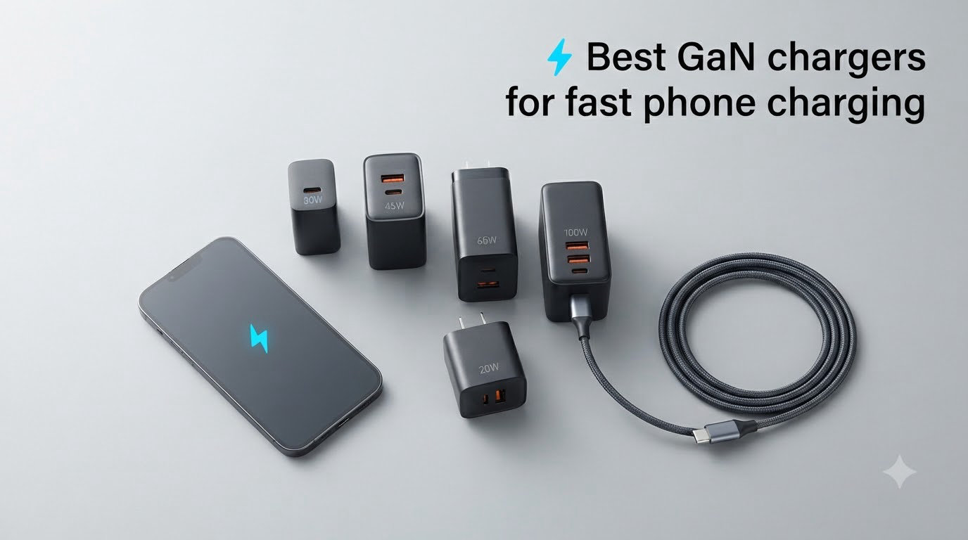 Best GaN chargers for fast phone charging