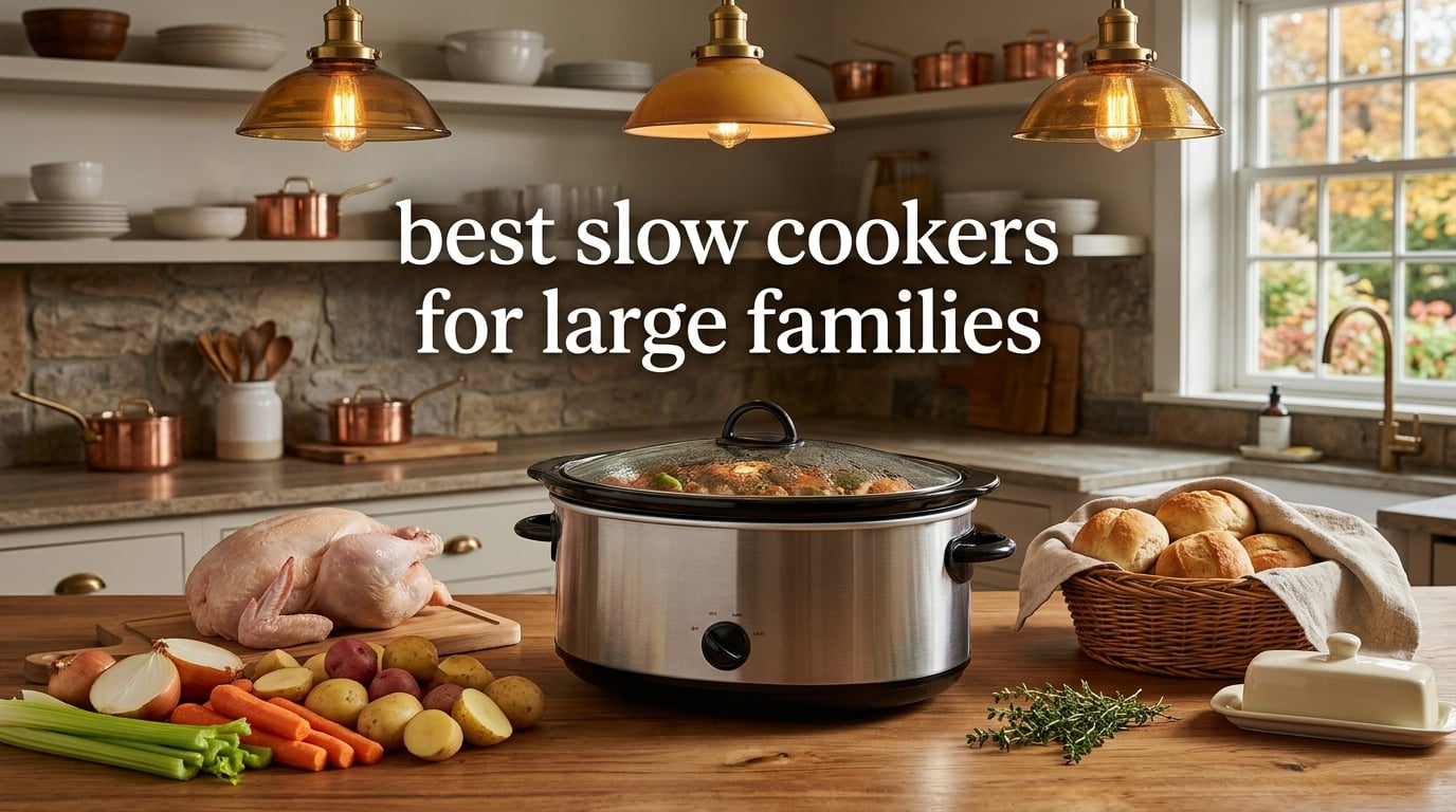 best slow cookers for large families