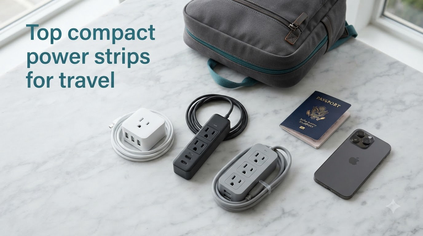 Top compact power strips for travel