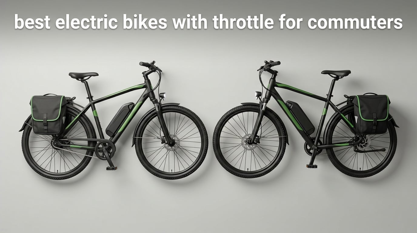 best electric bikes with throttle for commuters