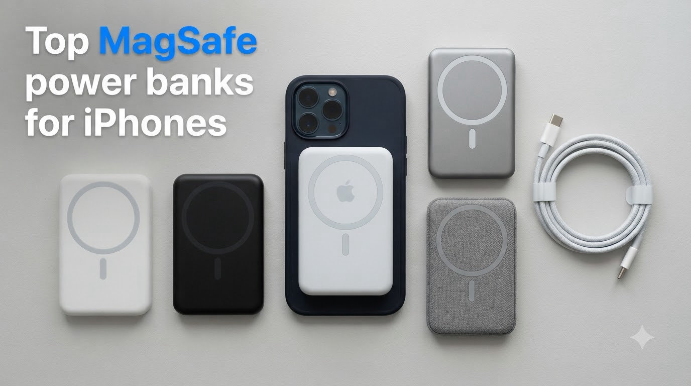 Top MagSafe power banks for iPhones