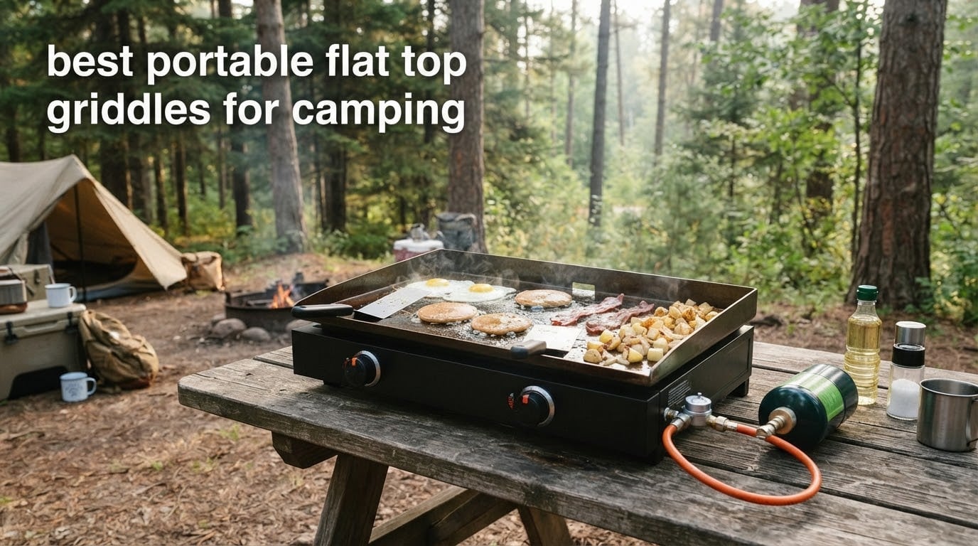 best portable flat top griddles for camping