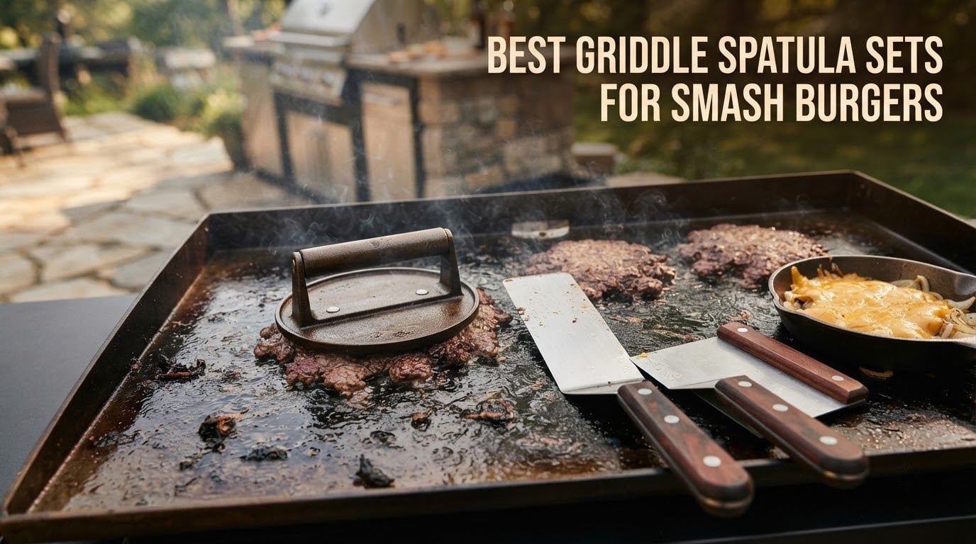 best griddle spatula sets for smash burgers