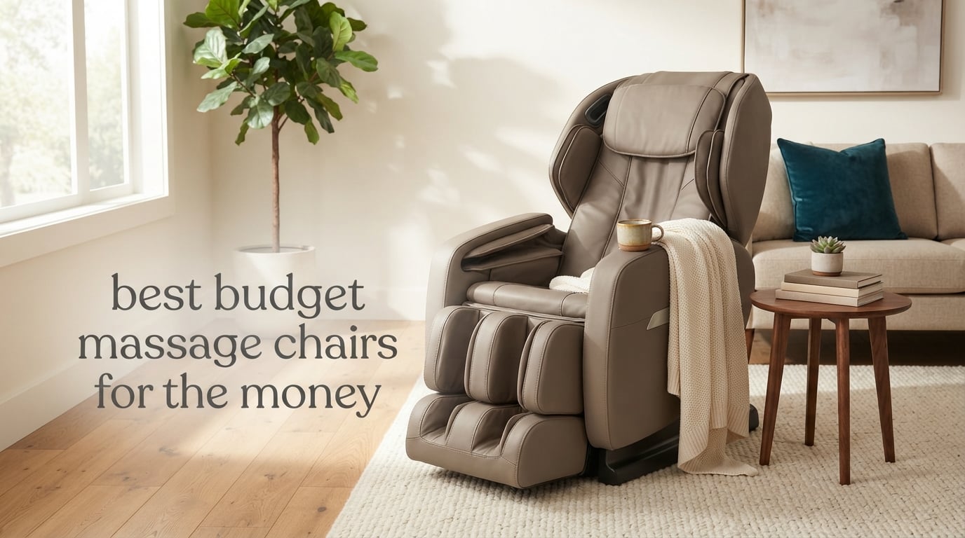 best budget massage chairs for the money