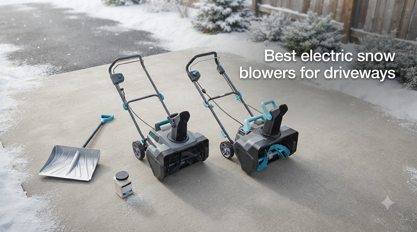 Best electric snow blowers for driveways