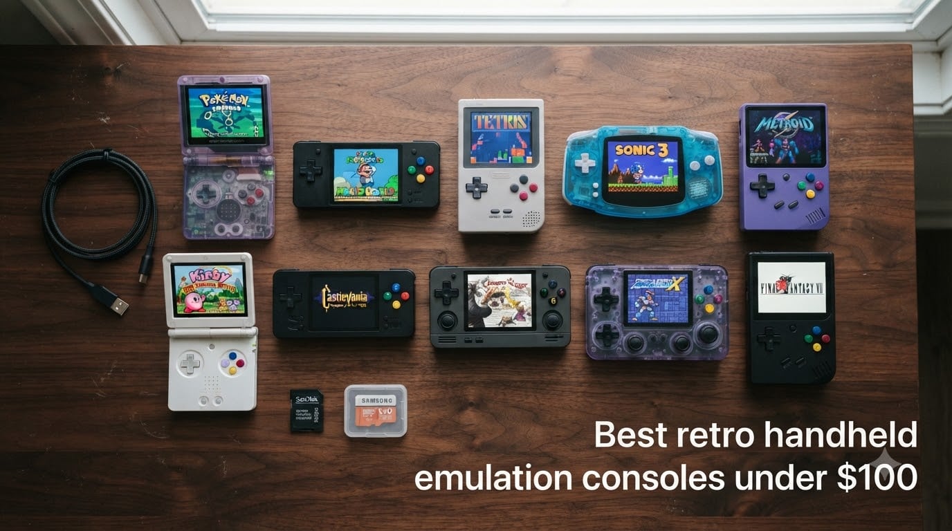 Best retro handheld emulation consoles under $100